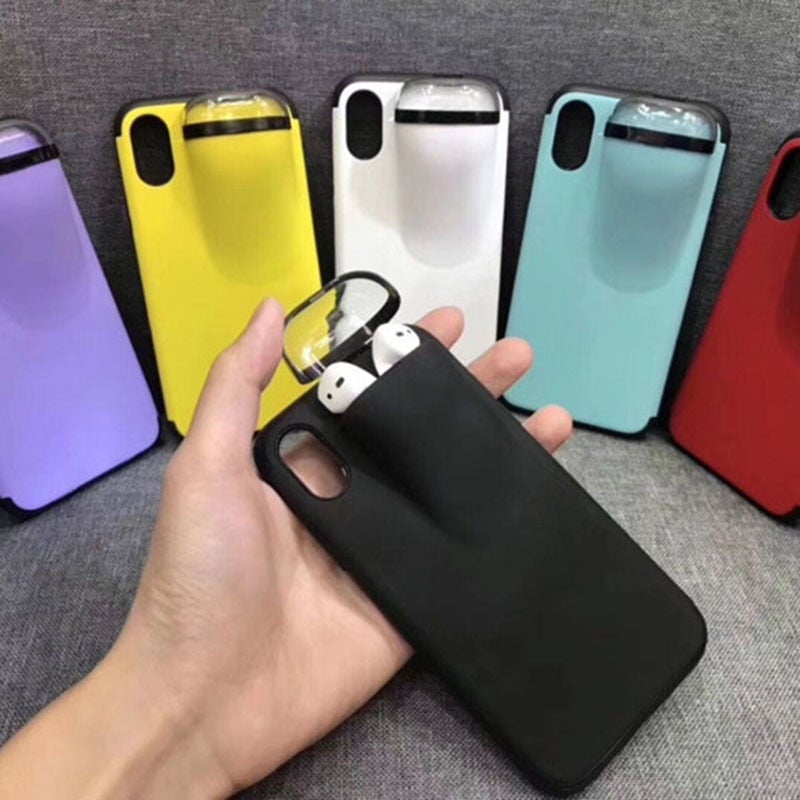 Stylish Phone Case With Airpods Holder