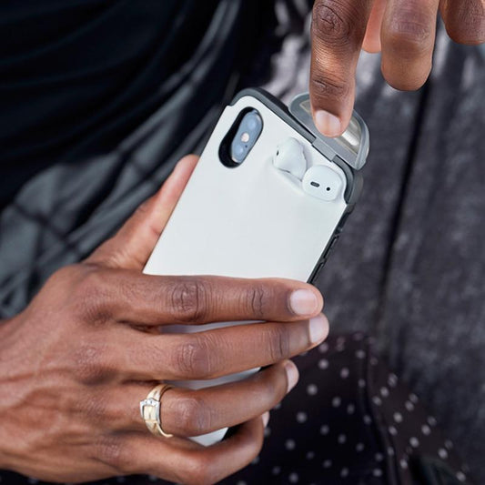 Stylish Phone Case With Airpods Holder